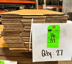 lot 37 image: 18x8x4 Corrugated Boxes
