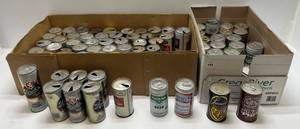 lot 239 image: Large Group Of Vintage Beer Cans Including Old Milwaukee And More ( All Empty )