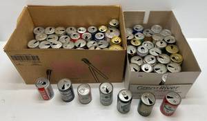 lot 242 image: Large Group Of Vintage Beer Cans Including  Guinnes And More ( All Empty )
