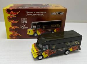 lot 265 image: Action UPS Truck Flame Package NASCAR 164 Limited Edition Die-Cast RCCA ( NIB )