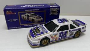 lot 280 image: Racing Champions Limited Edition ( 1 Of 25,000 ) Brickyard 400 124 Scale Die-Cast # 94 Locking Bank ( NIB )