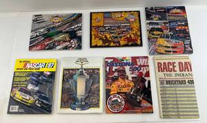 lot 286 image: Group Of Vintage NASCAR Official Programs