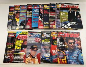 lot 287 image: Group Of Vintage NASCAR Winston Cup Illustrated Magazines