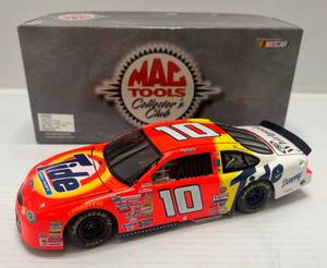 lot 9 image: 1999 Mac Tools Collectors Club 124 Scale Die-Cast Stock Car ( Ricky Rudd # 10 Tide ) ( Limited Edition 1 Of 5,004 )