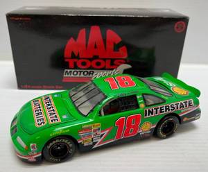 lot 25 image: 1997 Mac Tools Motorsports 124 Scale Die-Cast Stock Car # 18  ( Bobby Labonte ) ( Limited Edition 112,168 )