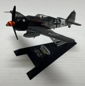 lot 42 image: Matchbox Collectibles Miniature Diecast Plane ( Focke-Wulf FW 190A ) On Stand 5 x 5 12