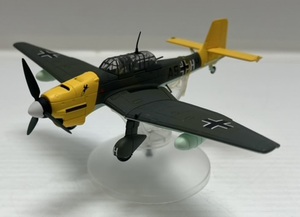 lot 44 image: Vintage Corgi WWII Legends German Stuka Die-Cast On Stand 6 x 7 12