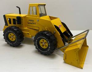 lot 52 image: Vintage Mighty Tonka Front End Loader Pressed Steel In ( Great Condition )