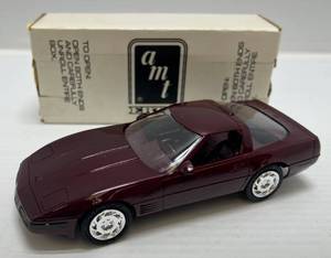 lot 79 image: Ertl AMT ( Dealer Promo ) 40TH Anniversary 1993 Chevrolet Corvette ZR-1 ( Ruby Red Metallic )