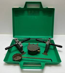 lot 144 image: Two Vintage Lead Soldier ( Army Men ) Molds With Misc. Molding Equipment