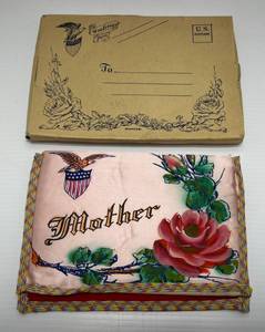 lot 161 image: Wartime Soldier Mother Hawaiian Themed Gift With Original Envelope