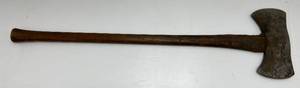 lot 180 image: 1941 Antique Sager Chemical Axe Double Headed