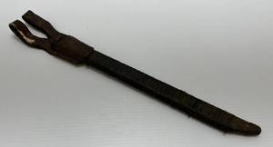 lot 205 image: RARE WWII Japanese Type 30 Bayonet Wooden Scabbard