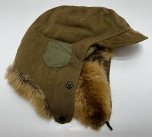 lot 206 image: 1930s Japanese Army Cold Weather Cap