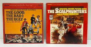 lot 220 image: Two Vintage Records 1 The Scalphunters And 1  The Good, The Bad & The Ugly