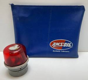 lot 195 image: Vintage Light & Ams Oil Vinyl Pouch