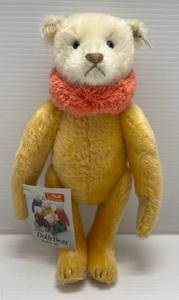 lot 308 image: 1987  Stieff Circus Dolly Bear With Tags Jointed Mohair 11 ( EIN # 0164-31 ) ( Collectors Edition )