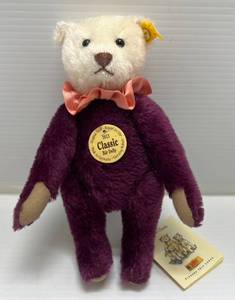 lot 311 image: Vintage Steiff 1913 Classic Bar Dolly Replica NWT Jointed ( EIN # 006401 ) 9
