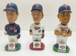 lot 320 image: Group Of Misc. Twins Bobble Heads