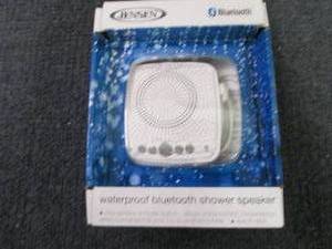 lot 5 image: Jensen Waterproof Bluetooth Shower ...