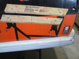 lot 34 image: BLACKDECKER Workmate 125 Portable ...