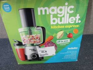 lot 35 image: Magic Bullet Kitchen System 1-Speed...