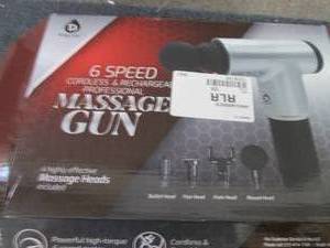 lot 37 image: Pursonic Rechargeable Massage Gun o...