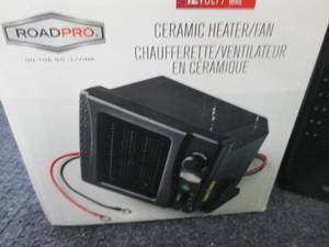 lot 38 image: Road Pro 12V Direct Hook-Up Ceramic...