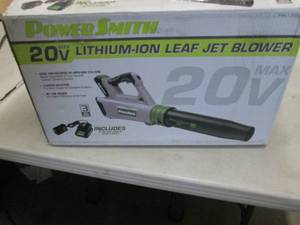 lot 67 image: PowerSmith 20V Lithium-Ion Cordless...