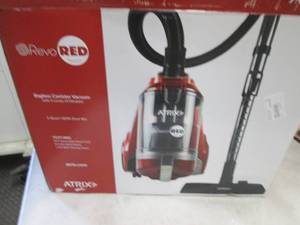 lot 92 image: Atrix Revo Red Bagless HEPA 120V Ca...