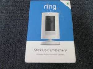 lot 104 image: Ring Stick Up Cam Battery (3rd Gene...