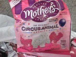 lot 127 image: 24- 1 oz pks Mothers Frosted Circu...