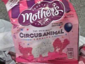 lot 128 image: 24- 1 oz pks Mothers Frosted Circu...
