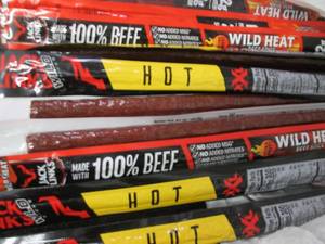lot 144 image: 12- XXL Assorted Jack Links Beef St...