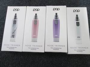 lot 190 image: 4 Pop Sonic Nose & Ear Hair Trimmer...