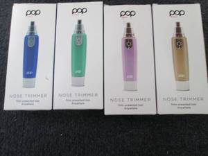 lot 195 image: 4 Pop Sonic Nose & Ear Hair Trimmer...