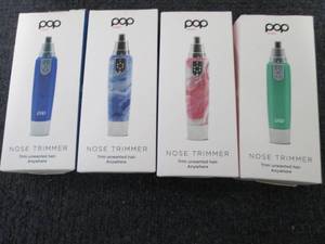 lot 197 image: 4 Pop Sonic Nose & Ear Hair Trimmer...
