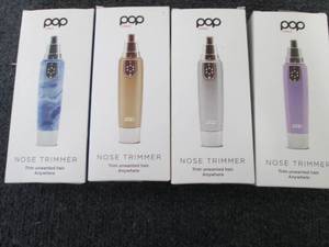lot 200 image: 4 Pop Sonic Nose & Ear Hair Trimmer...