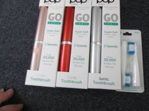 lot 239 image: Pop Sonic Set of 3 Portable Sonic T...