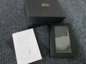 lot 252 image: Pop Up Card Holder Genuine Leather ...