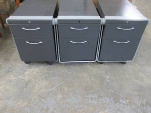lot 271 image: 3 Rolling Metal Files with Handles...