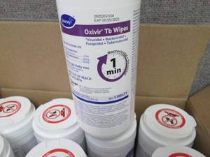 lot 292 image: Case of 12- 60 ct Diversey Oxivir T...