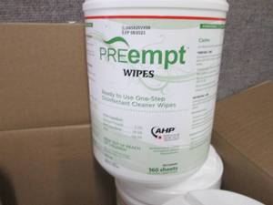 lot 310 image: case of 12- 160 ct Canisters PREemp...