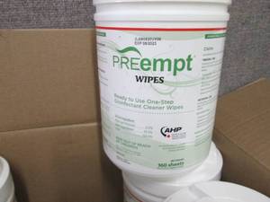 lot 311 image: case of 12- 160 ct Canisters PREemp...