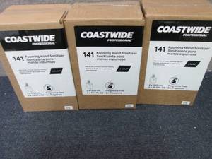 lot 322 image: 3-2ct 1200ml Boxes Coastwide Foamin...