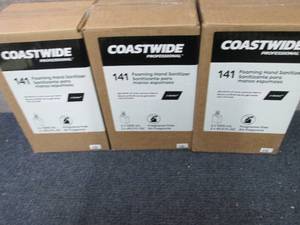 lot 323 image: 3-2ct 1200ml Boxes Coastwide Foamin...