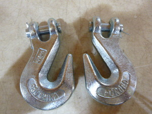 lot 15 image: 2 Forged Hooks