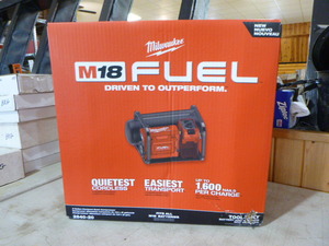 lot 45 image: Milwaukee 2 Gallon Compact Quiet Compressor