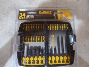 lot 70 image: DeWalt 34 Piece Impact Driver Bit Set