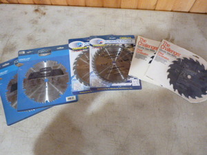 lot 97 image: Six 7 12 Circular Saw Blades